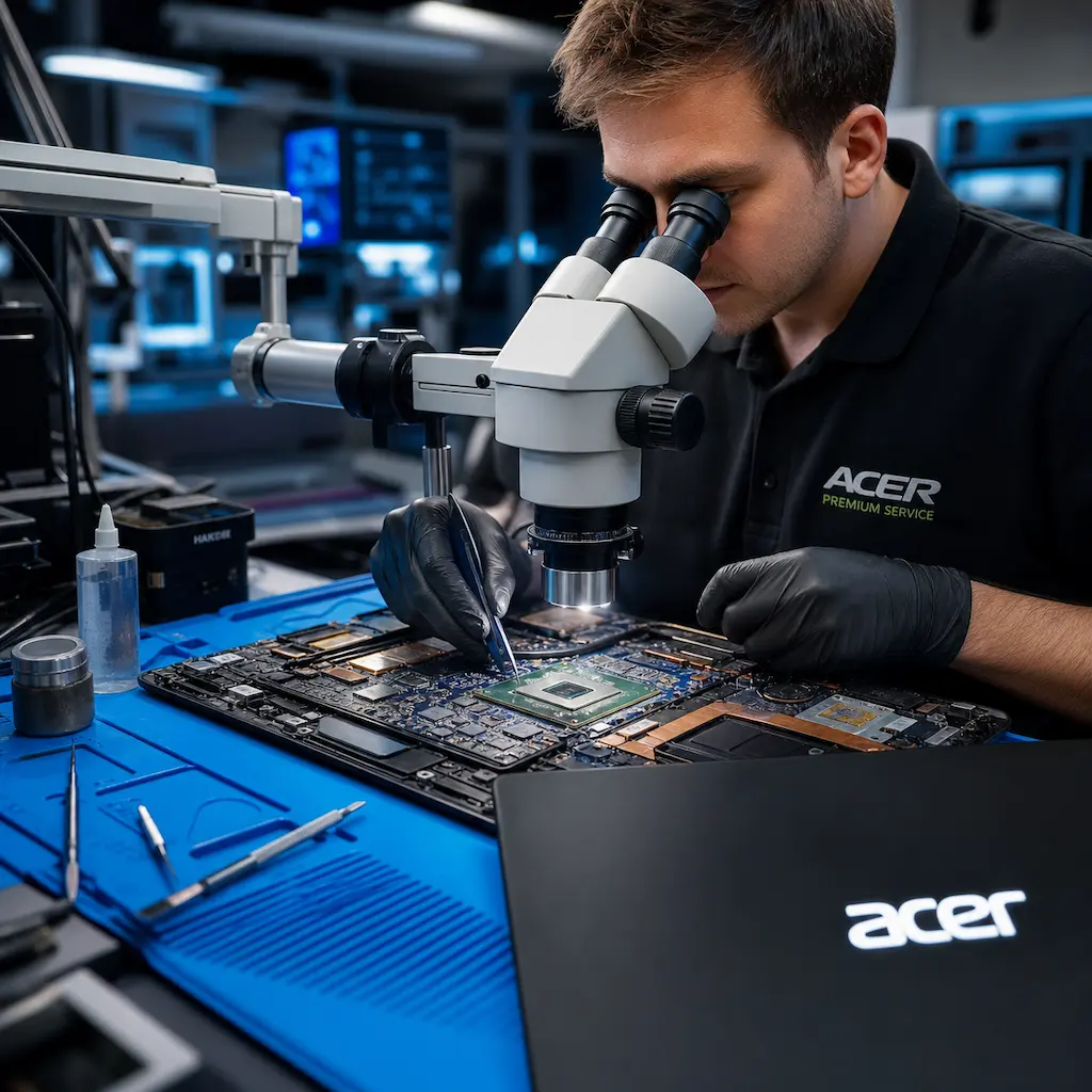 Замена видеокарты ноутбука Acer в Коммунарке