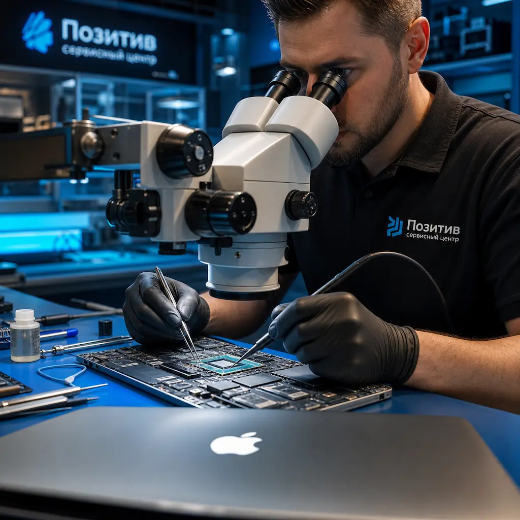 Замена видеокарты Apple MacBook в Коммунарке