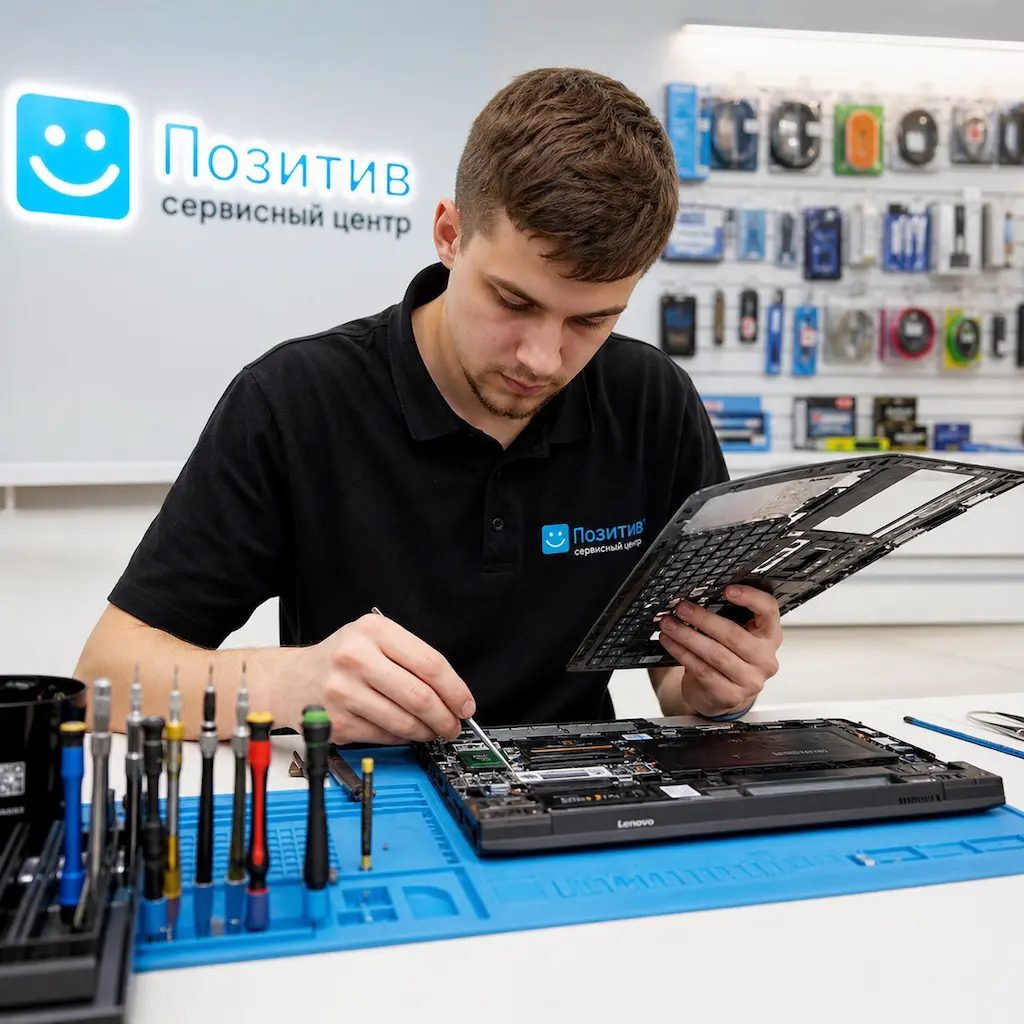 заменить клавиатуру на ноутбуке Lenovo в Коммунарке