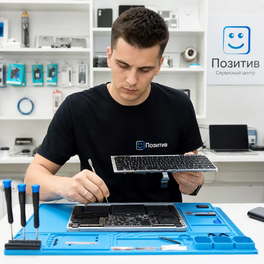заменить клавиатуру на Apple Macbook в Коммунарке
