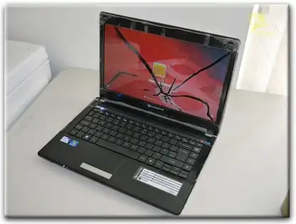 Замена матрицы Packard Bell в Коммунарке
