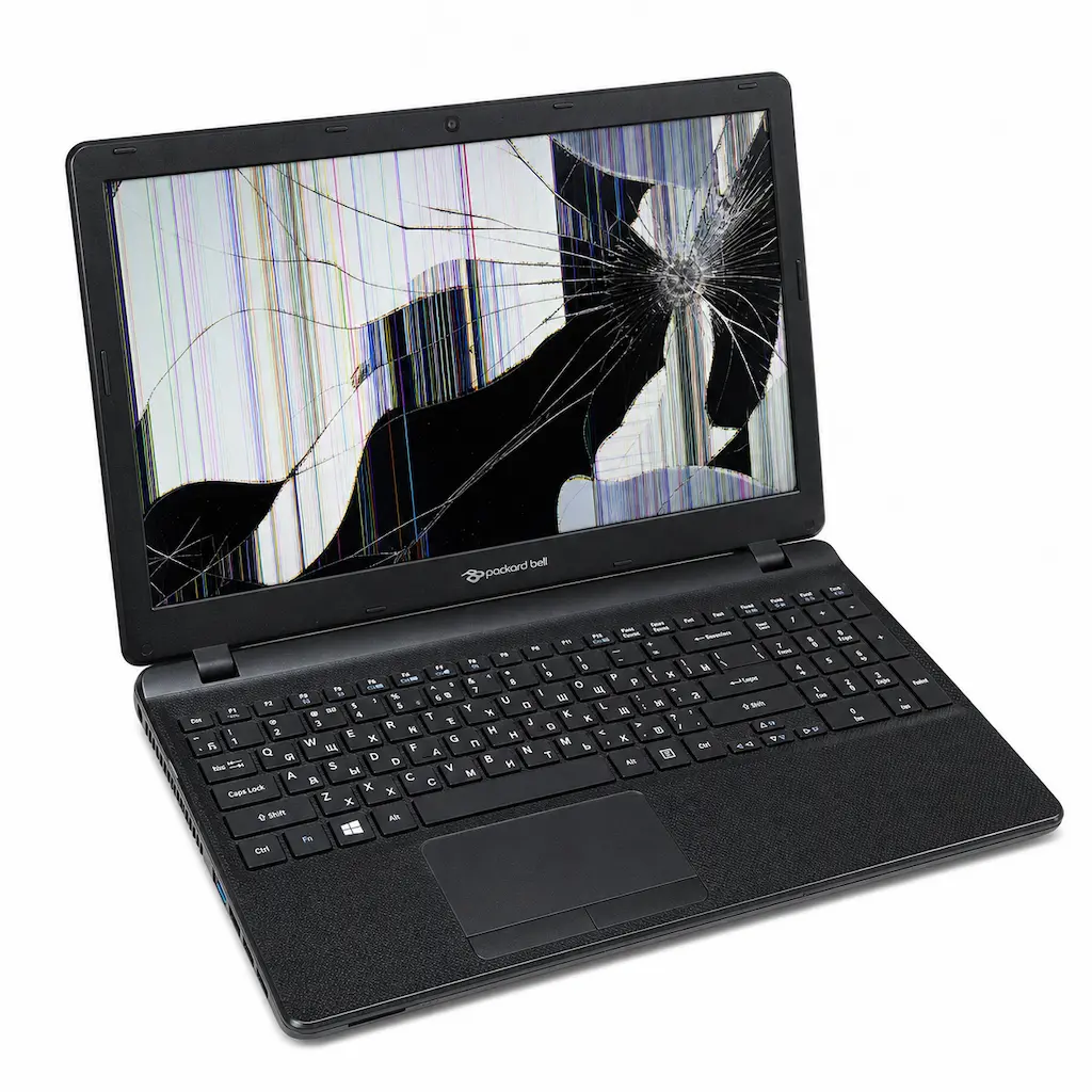 поменять матрицу ноутбука Packard Bell в Коммунарке