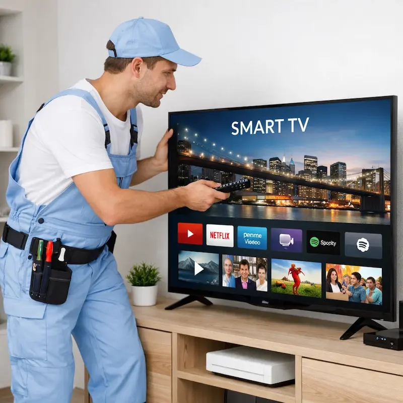 Как вызвать мастера для настройки Smart TV в Коммунарке