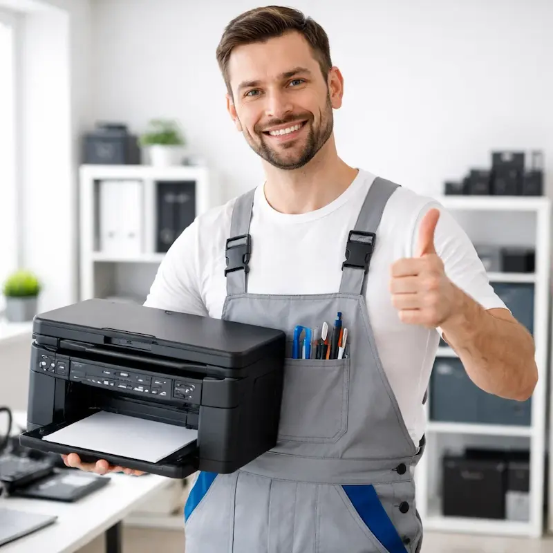 Установка и настройка принтера в Коммунарке