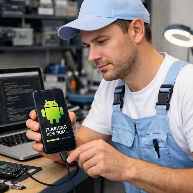 Прошивка Android в Коммунарке