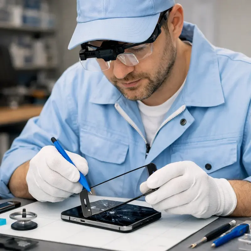 Замена тачскрина на смартфоне в Коммунарке