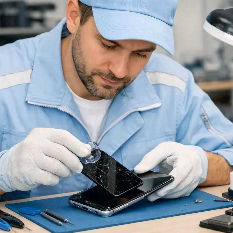 Заменить сенсорное стекло на смартфоне в Коммунарке