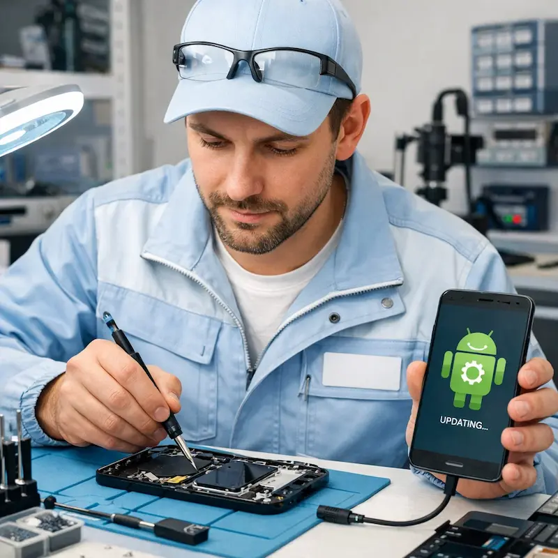 Настройка системы Android в Коммунарке