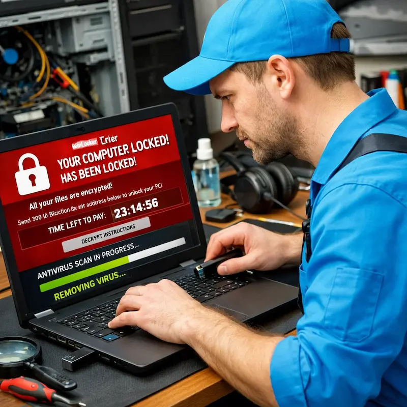 Удалить винлокер в Коммунарке